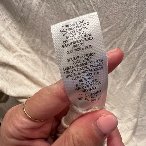 Ten Sixty Sherman Pointelle Tee - Picture 8 of 8